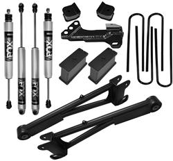 2" Spacer Lift Kit - 05-07 Ford F-250/350 - w/ Radius Arms and Fox Shocks