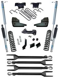 4" 4-Link Lift Kit - 2023 Ford F-250 and F-350 Super Duty 4WD w/ Diesel Engine - Bilstein 5100 Shocks