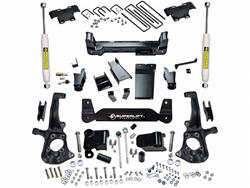 Suspension Lift, 6 in. Lift, Superide Rear Shocks, Chevrolet, GMC, Kit