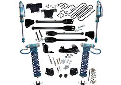 LIFT KIT 4 inch Lift Kit - 2005-2007 Ford F-250 and F-350 Super Duty 4WD - with a 4-Link Conversion, King Coilovers and King rear Shocks