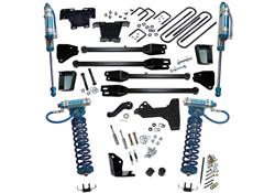 LIFT KIT 6 inch Lift Kit - 2005-2007 Ford F-250 and F-350 Super Duty 4WD - with a 4-Link Conversion, King Coilovers and King rear Shocks