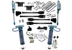 LIFT KIT 4 inch Lift Kit - 2011-2016 Ford F-250 and F-350 Super Duty 4WD - with a 4-Link Conversion, King Coilovers and King rear Shocks