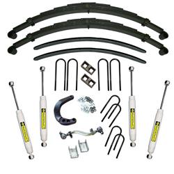 Suspension Lift, 4WD, 8.0 in. Front/7.0 in. Rear, Chevy, GMC, Kit