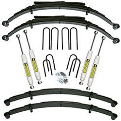 Suspension Lift, 4WD, 4.0 in. Front/4.0 in. Rear, Chevy, GMC, K/V-Series Pickup, Suburban, Kit