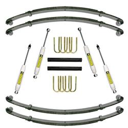 Suspension Lift, 4WD, 1.5 in. Front, 1.5 in. Rear, Jeep, Kit