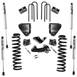 Lift Kit, 4 inch, 2005-2007 Ford F-250 and F-350 Super Duty 4WD, Diesel Engine, with Fox 2.0 Series Shocks