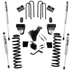 Lift Kit, 6 inch, 2005-2007 Ford F-250 and F-350 Super Duty 4WD, Diesel Engine, with Fox 2.0 Series Shocks