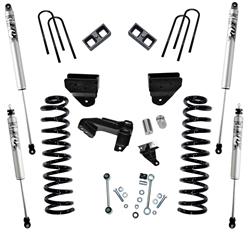 Lift Kit, 4 inch, 2008-2010 Ford F-250 and F-350 Super Duty 4WD, Diesel Engine, with Fox 2.0 Series Shocks