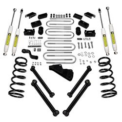 Suspension Lift Kit, Front and Rear, SL Shocks, Dodge, Kit