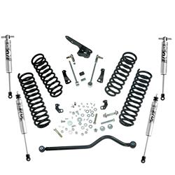 Lift Kit, 4 inch, 2007-2018 Jeep Wrangler JK 2 Door, with FOX Shocks