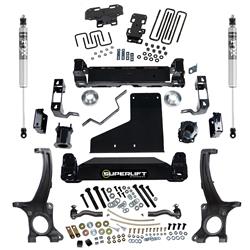 Suspension Lift Kits, Rockrunner 4.5 in., Steering Knuckle, Leaf Blocks, Rear Fox 2.0 Shocks, Hardware, Toyota, Tundra, Kit