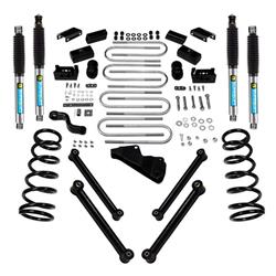 Suspension Lift, Coil Spring, Spacer, Bilstein Shocks, 4 in. Front, 2.5 in. Rear, Dodge, Ram, Kit