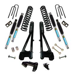 LIFT KIT 4 inch Lift Kit - 2008-2010 Ford F-250 and F-350 Super Duty 4WD - with Replacement Radius Arms, King Coilovers and King rear Shocks