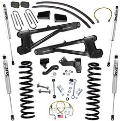 Lift Kit, 8 inch, 2008-2010 Ford F-250 and F-350 Super Duty 4WD, Diesel Engine, with Replacement Radius Arms and Fox 2.0 Series Shocks