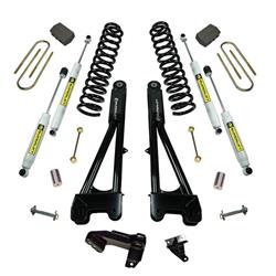 4" Lift Kit With Replacement Radius Arms and Shocks - 2011-2015 Ford F-250/350 4WD - Diesel Engine