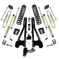 6" Lift Kit With Replacement Radius Arms and Shocks - 2011-2015 Ford F-250/350 4WD - Diesel Engine