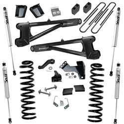 Lift Kit, 6 inch, 2011-2016 Ford F-250 and F-350 Super Duty 4WD, Diesel Engine, with Replacement Radius Arms and Fox 2.0 Series Shocks