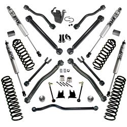 Suspension Lift Kit, Front and Rear, FOX Shocks, Jeep, Kit