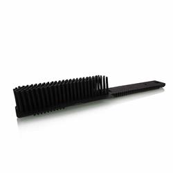 Car Detailing Brushes, Rubber Bristle Brush, Black, Each