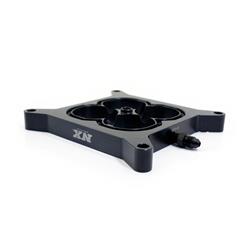 Carburetor Shear Plate, 4150 Flange, Aluminum, Black Anodized, Each