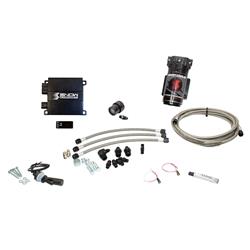 Gas Water-Meth Injection Kit , Stage 2 Boost Cooler Forced Induction Progressive Engine Mount(Stainless Steel Braided Line, 4AN Fittings) No Tank