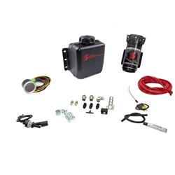 Gas Water-Meth Injection Kit , Stage 2 Boost Cooler Forced Induction Progressive Kit (Red High Temp Nylon Tubing, Quick-Connect Fittings)No Tank