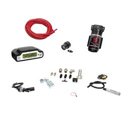 Gas Water-Meth Injection Kit , Stage 3 Boost Cooler Direct Injected 2D MAP Progressive Injection Kit (Red High Temp Nylon, Quick-Connect Fittings)