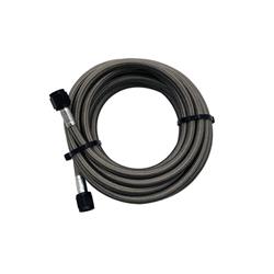 Water-Methanol Accessory 5' Stainless Steel Braided Water Methanol Line (4AN BLACK)