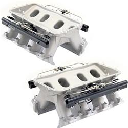 Intake Manifold, Fuel Injected, Stock/OEM Deck, LS7 Cylinder Heads, Multi-Port Injection, Base Only, Aluminum, Natural, LS, Each