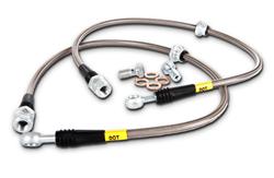 Brake Lines, Braided Stainless Steel, Rear, Scion, Subaru, Pair