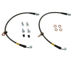 Brake Lines, Braided Stainless Steel, Front, Lexus, Toyota, Pair