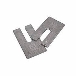 Pinion Shims, Aluminum, .5 Degree, 2.5 in. Wide, Set of 6