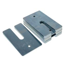 STEEL SHIMS 4x6.5x3°(6)