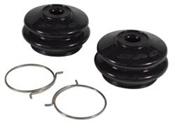 Dust Boots, Ball Joint, Rubber, Black, Pair