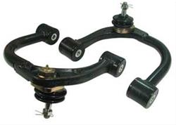 Control Arms, Tubular, Front, Upper, Steel, Black Painted, Toyota, Pair