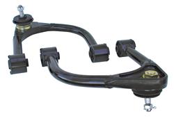 Control Arms, Front Upper, Tubular, Adjustable, Forged Steel, Black, Toyota, Pair