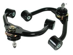 Control Arms, Adjustable, Tubular, Forged Steel, Black, Front Upper, for Nissan, Pair