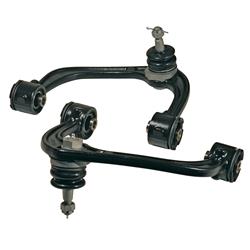 Control Arms, Fully Adjustable, Ball Joint, Steel, Natural, Front Upper, Ford, Lincoln, Pair