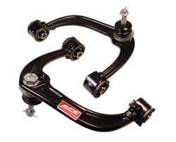 Control Arms, Front, Upper, Fully Adjustable, Forged Steel, Ball Joint, Greaseable, Black E-Coat, Ford, Each