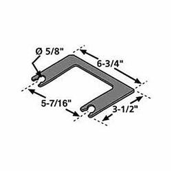 Wheel Alignment Shims, Tandem, Front, 0.031 in. Thick, Dual Slot, Set of 6