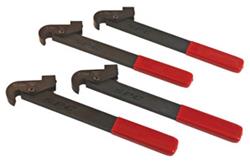 Wheel Alignment Tools, Tie Rod Adj Wrench Set (4)