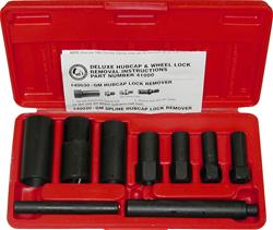 Wheel Lock Removal Kit, Steel,  Black Oxide, 1/2 in. Drive, Kit