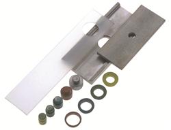 Thrust Alignment Plates, Fits 3.00 to 3.50 in. Wide Leaf Springs, Kit