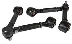 Control Arms, Adjustable, Forged Steel, Black, Front Upper, for Infiniti, for Nissan, Pair