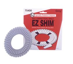 Camber/Toe Shim, Gray, 1.50 Degree Negative to 1.50 Degree Positive Camber, Rear, Passenger Car, Each