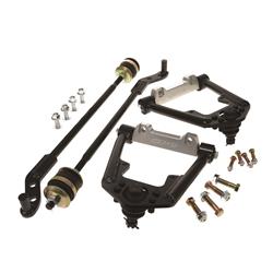 Control Arm, Fully Adjustable Style, Steel, Black, Ball Joint, Caster Rod, Front Upper, Ford, Each