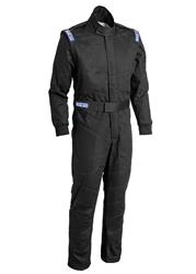 Driving Suit, Jade 3, Three Layer, Fire-Retardant Cotton, Small, Black, Each