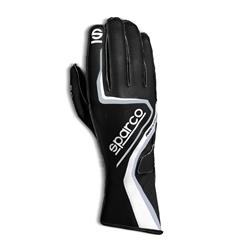 Driving Gloves, Record WP Karting Gloves, One Layer, Synthetic/Fleece, Black, Youth X-Small, Pair