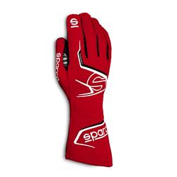 Driving Gloves, Arrow K Karting Gloves, One Layer, Polyamide, Red/White, Medium, Pair