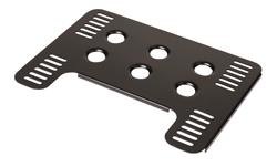 Seat Base, Steel, Black Powdercoated, Base Mount, Universal, Each